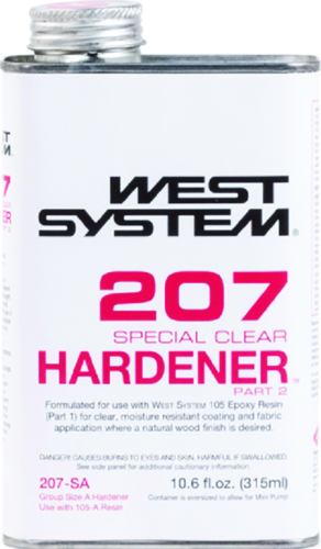 West System 207Se Special Clear Hardener, 65.64 L (17.34 Gallon) - 207-Se - 655-207Sef1