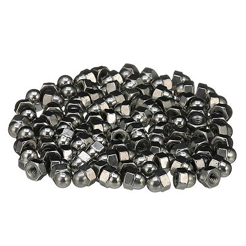 Seachoice 18-8 Stainless Steel Acorn Cap Nuts, 10-24 Size, Pack Of 100 - Rp-Sc1357 - 50-00584F1