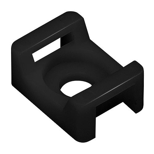 Seachoice 14194 Saddle Mount, Black, #8 Fastener, 10/Pk - 50-14194 - 50-14194F1