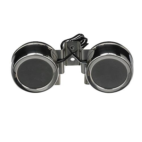 Seachoice Compact Electric Horns, 108 Db, Twin Horns W/ Stainless Steel Covers, 12V Dc Power, 8 Amp - 14521 - 50-14521F1