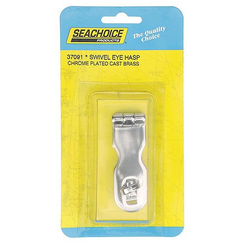 Seachoice Chrome Plated Brass Swivel Eye Hasp 3