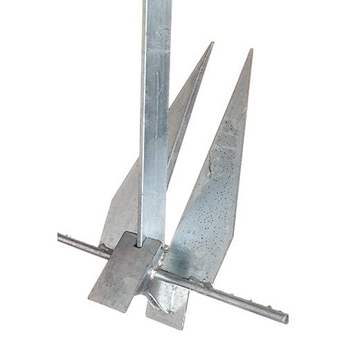 Seachoice 41730 Hot Dipped Galvanized Deluxe Anchor, Size 13S - 41730 - 50-41730F1