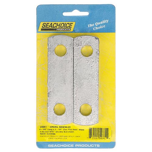 Seachoice Spring Shackles (2 Per Pack) - 54881 - 50-54881F1