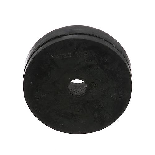 Seachoice Black Rubber Roller End Cap 3-1/2