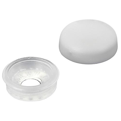 Seachoice Screw Caps, Alumtone, Fits #6 & #8 - Rp-Mp9707Sc - 50-59907F1