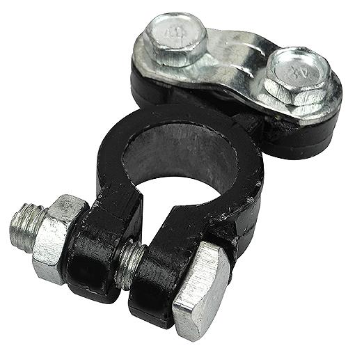 Clamp Style Coated Battery Terminal, Black - 62721 - 50-62721F1