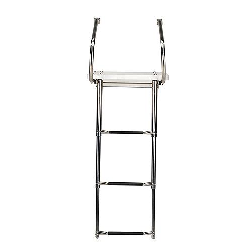 Seachoice Deluxe Universal Swim Platform With Slide Mount Telescoping Ladder - 71191 - 50-71191F1