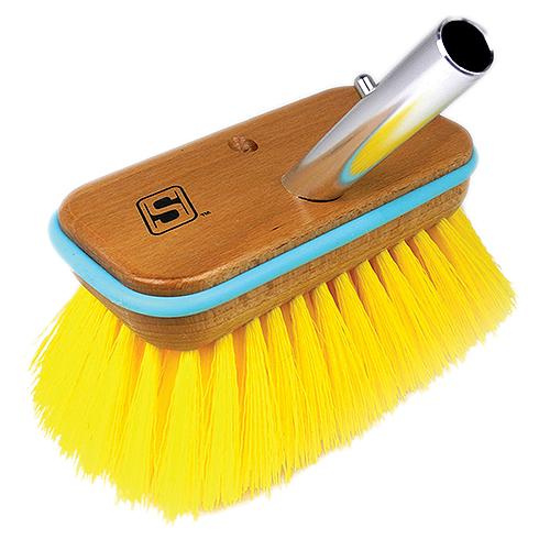 Seachoice 90554 Deck Brush With Bumper - Wood 6