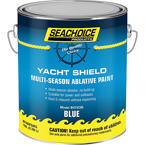Seachoice 94723G Yacht Shield Multi-Season Antifouling Paint, Blue, 1 Gallon - Ypm169/1 - 50-94723Gf1
