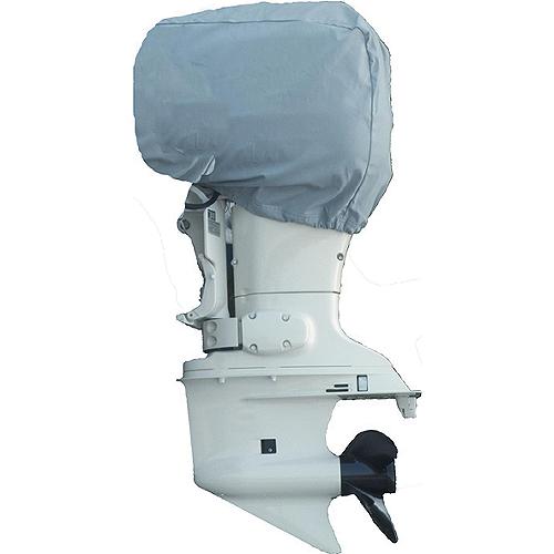 Carver 70001F10 Universal Outboard Motor Cover, Poly-Flex Ii Slate Gray, 10-35 Hp - 70001F10 - 500-70001F10F1