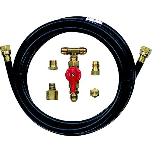 Trident Low Pressure Gas Grill Connection Kit W/10' Hose - G-265-120 - 606-G265120F1