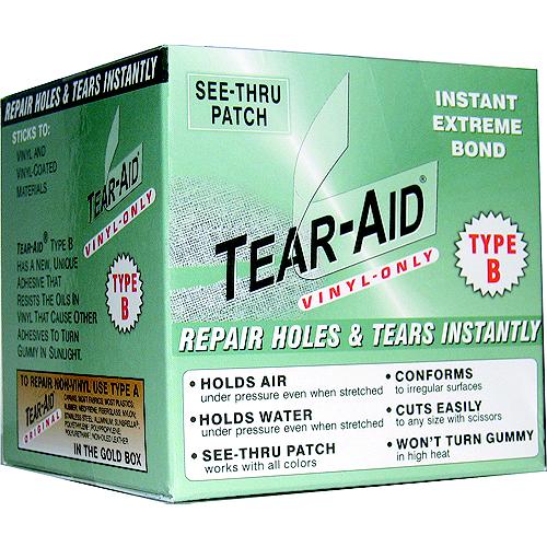 Tear-Aid Roll Type B 3In X 5' Tear Repair Inc Rvx - D-Roll-B-20 - 616-Drollb20F1