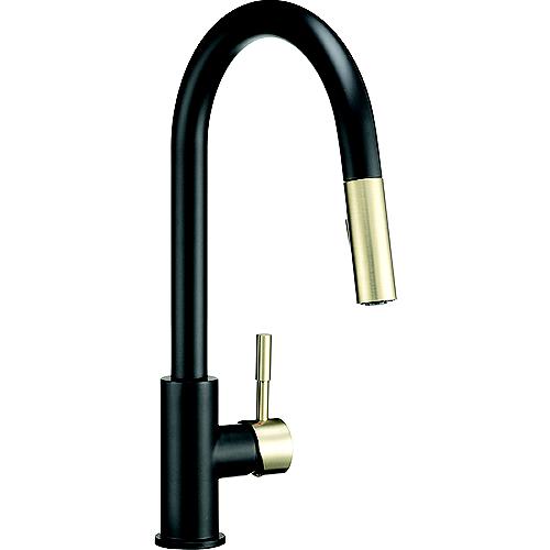 Dura Faucet Dfmk530Slkmbmg Streamline Single Handle Pull-Down Kitchen Faucet - Df-Mk530Slk-Mbmg - 621-Dfmk530Slkmbmgf1