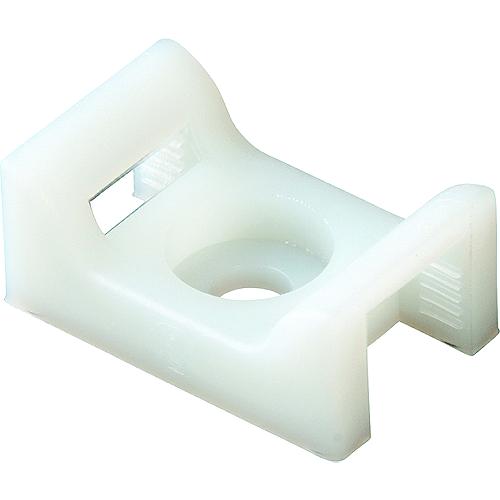 Ancor Cable Tie Screw Mounts, Natural, 100/Pk - 199232 - 639-199232F1