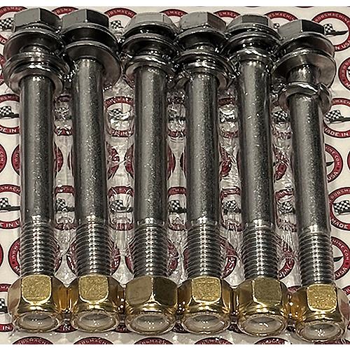 2 Bolt Kit (6 Bolt Kit) Ssbolts Lock Wsr Flat Wsr Bnut Nuts Are Nylok - 110-114002 - 651-110114002F1
