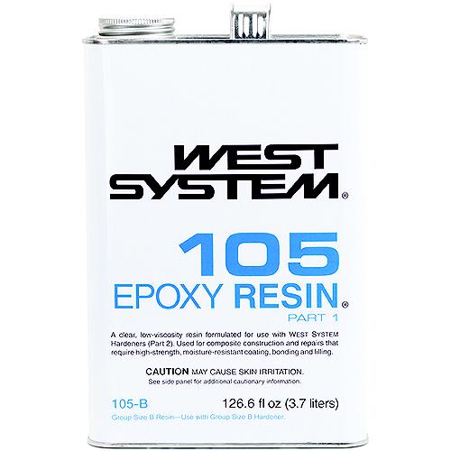 West System 105B Resin - .98 Gallon - 105-B - 655-105Bf1