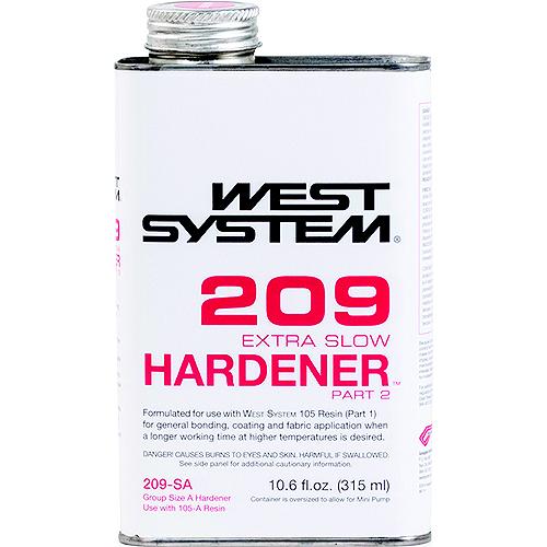 West System 209Sc Extra Slow Hardener, 1.45 Gallon - 209-Sc - 655-209Scf1