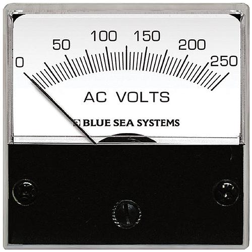 Blue Sea Systems 8245 Ac Voltmeter - 0 To 250V Ac - 8245-Bss - 661-8245F1