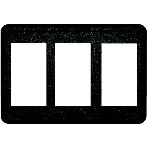 Panel V-Series 3 Pos. Black - 8259-Bss - 661-8259F1