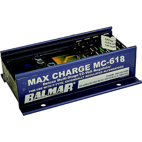 Balmar Mc618 Max Charge Mc618 Voltage Regulator, 12V - Mc-618 - 684-Mc618F1