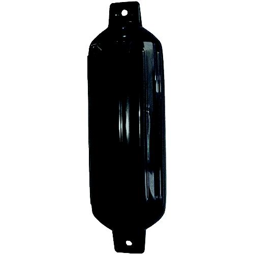 Dock Edge 59166F Dolphin™ Twin Eye Ribbed Fenders, Black, 4-1/2