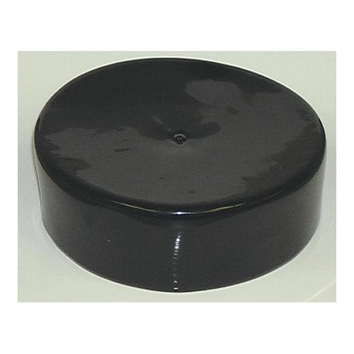 Dock Edge Flat Head Piling Cap, Pvc, Black - De91922F - 686-91922Ff1