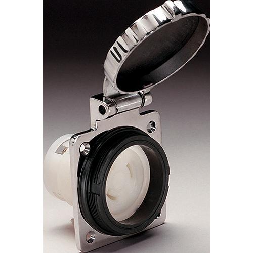 Marinco 303Sso 30 Amp Power Outlet Stainless Steel - 303Sso - 69-303Ssof1