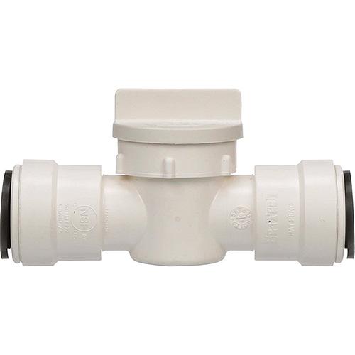 Aqualock 0959098 Plastic Fitting, Straight Valve, 1/2