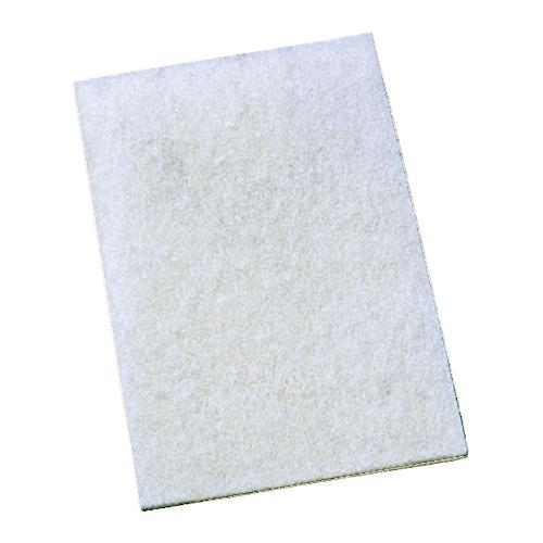 3M 07445 Scotch Brite Hand Pads, Very Fine, White, 20/Box - 51131074453 - 71-07445F1
