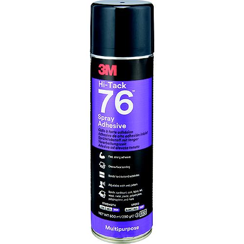 3M Hi-Tack 76 Spray Adhesive, 24 Oz., 12/Case - 7000046589 - 71-76Tf1