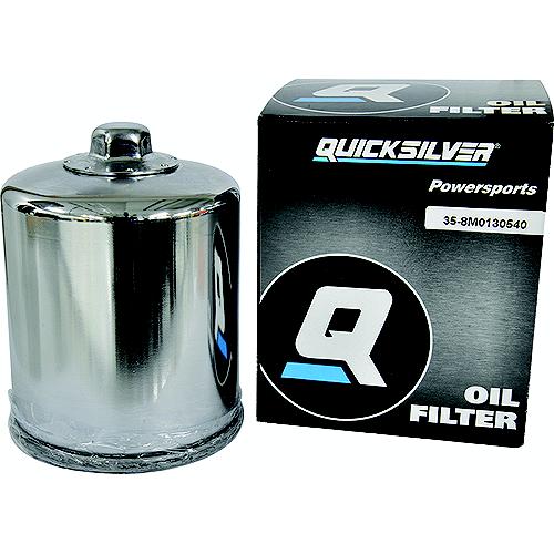 Quicksilver 35-8M0130540 Chrome Powersports Oil Filter - 8M0130540 - 710-35-8M0130540F1