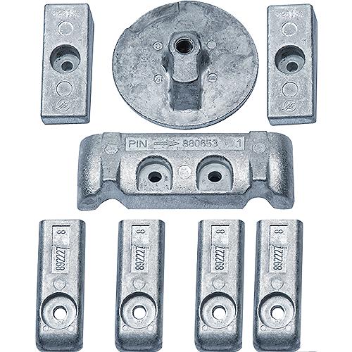 Quicksilver 97-8M0126670 Mercury Verado Anode Kit, Aluminum - 8M0126670 - 710-97-8M0126670F1