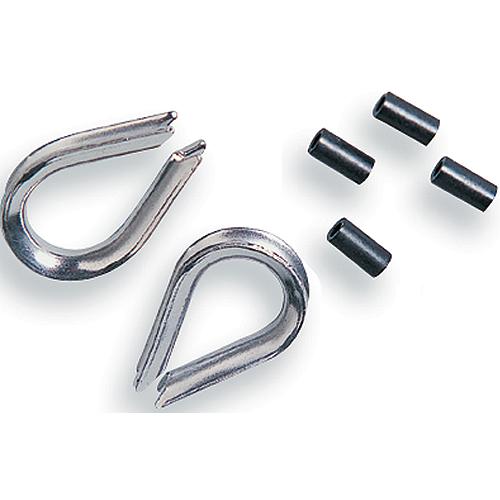 Scotty 1157 Wire Connector Sleeve & Thimble Kit - 1157 - 736-1157F1