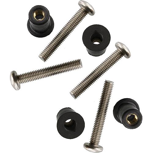 Scotty 1334 Well Nut Mounting Kit, 12Ea 4-Packs/Case - 0133-4 - 736-1334F1