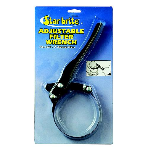 Starbrite Adjustable Filter Wrench 2-3/4 To 4