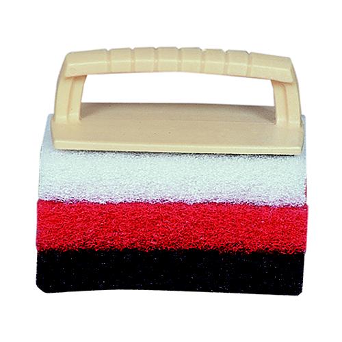 Scrub Pad Kit W/Handle - 040023Pw - 74-40023F1