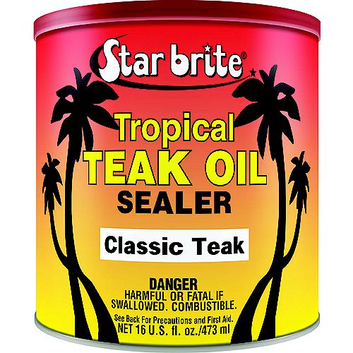 Starbrite 88016 Tropical Teak Sealer, Classic Teak, Pt. - 88016 - 74-88016F1
