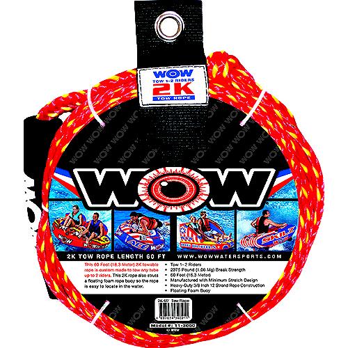 Wow Towable Tow Rope, 60', 1-2 Riders - 11-3000 - 742-113000F1