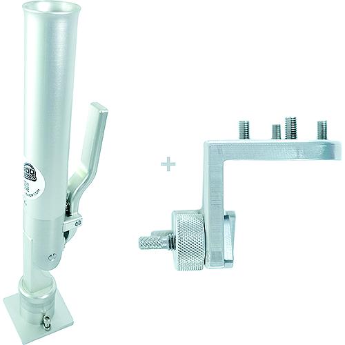 Rod Boss 1000R90Lund Single Dual Axis Rod Holder With 90 Degree Lund Bracket - 1000R-90Lund - 767-1000R90Lundf1
