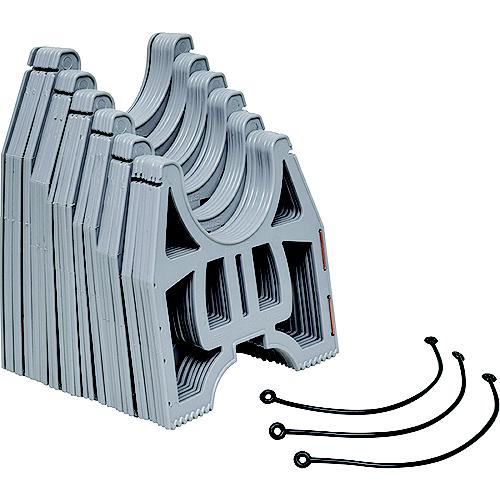 Valterra 10' Standard Slunky Rv Drain Hose Support, Grey - S1000G - 800-S1000Gf1