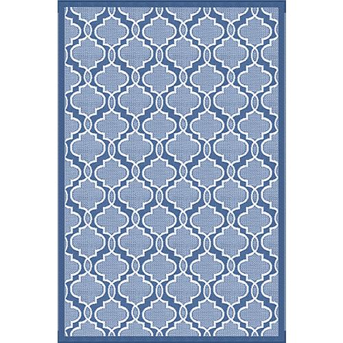 Lippert 2021028009 All Weather Patio Mat 8' X 12', Blue - 2021028009 - 804-2021028009F1
