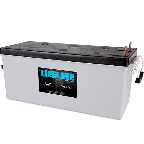 Lifeline Llgpl8Dl Agm Battery 12V - Gpl-8D-L - 819-Llgpl8Dlf1