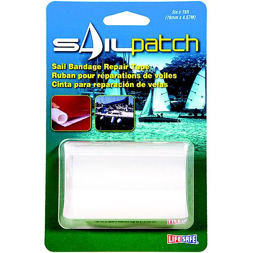 Life Safe Super Clear Uv Stablized Sail Patch Repair Tape 3