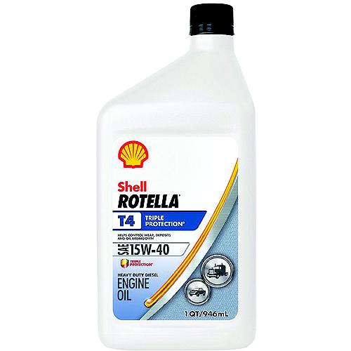 Shell 550045148 Rotella® T4 Triple Protection Heavy Duty Diesel Engine Oil, 208.2L - 550045148 - 852-550045148F1