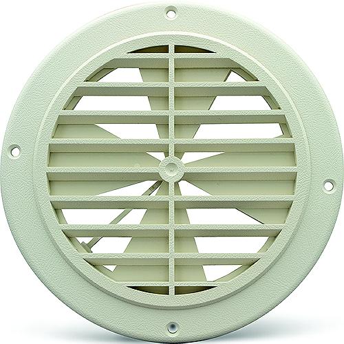 B&B Molders 94275 Ceiling Grill, White W/ Damper - 94275 - 865-94275F1