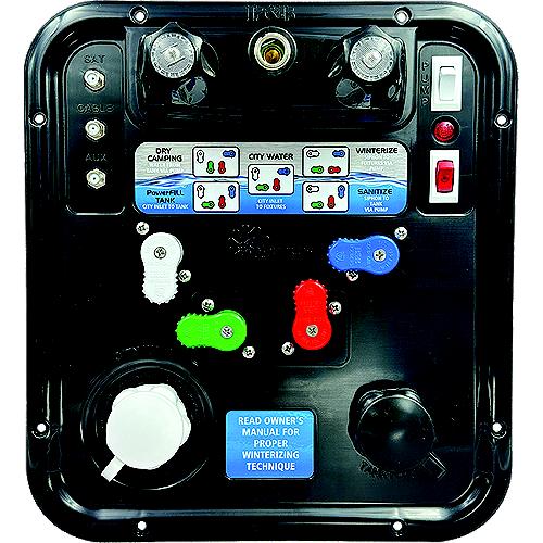 B&B Molders 94207 Dust Plug For City Water Check Valve, Black - 94346 - 865-94346F1