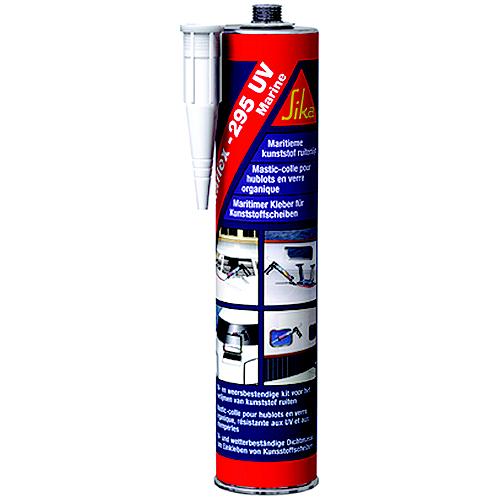 Sikaflex® 295Uvwh Marine Polycarbonate / Acrylic Window Adhesive, White, 11 Oz. Cartridge - 769 - 884-295Uvwhf1