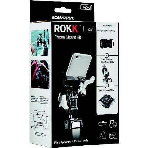 Scanstrut Rls509404 Rokk Mini Mount - Cell Phone Clamp Kit, Self Adhesive Surface Mount - - 922-Rls509404F1