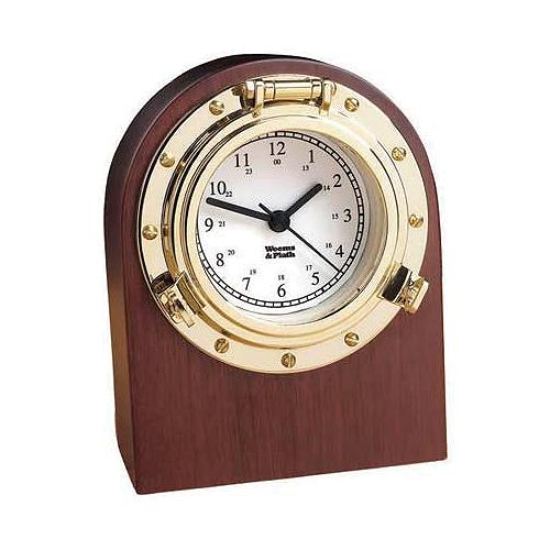 Weems & Plath Wap312400 Porthole Desk Clock - 312400 - 958-Wap312400F1