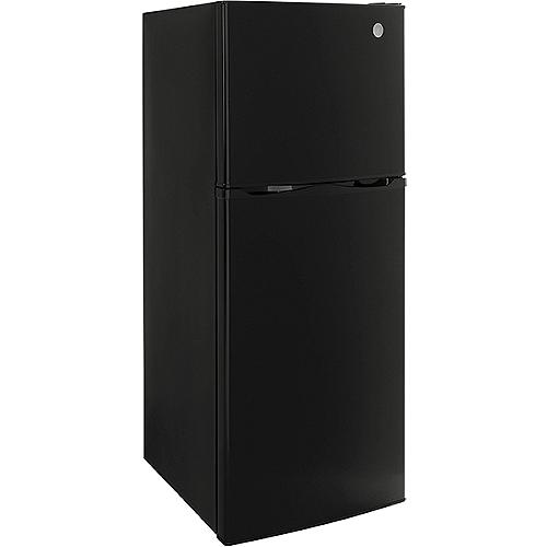 Ge Gpv10Fgnbb 12V Top-Freezer Refrigerator, 9.8 Cu. Ft., Black - Gpv10Fgnbb-R - 976-Gpv10Fgnbbf1
